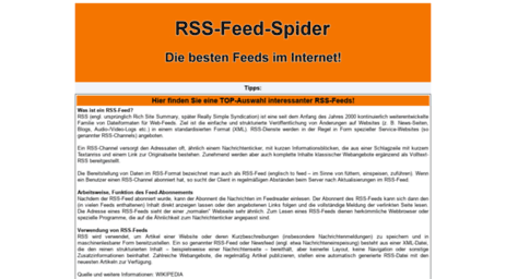 rssfeed-spider.de