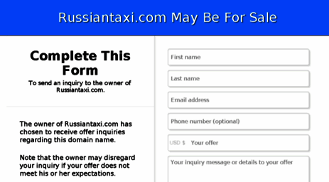russiantaxi.com