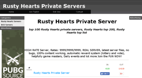 rustyheartsservers.net