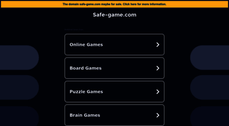 safe-game.com