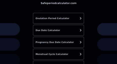 safeperiodcalculator.com