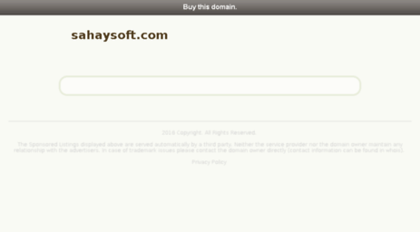 sahaysoft.com