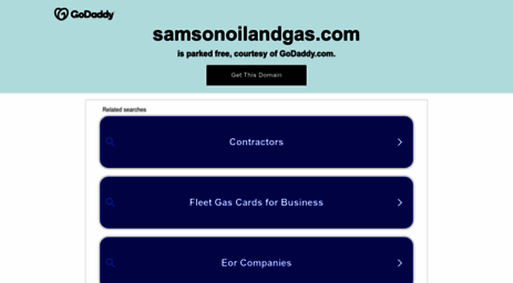 samsonoilandgas.com