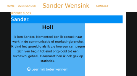 sanderwensink.nl