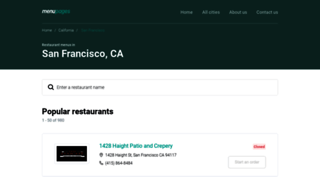 sanfrancisco.menupages.com
