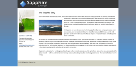 sapphireenergy.com