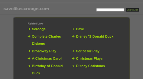 savelikescrooge.com