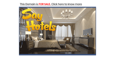 sayhotels.com
