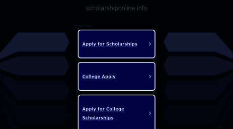 scholarshiponline.info