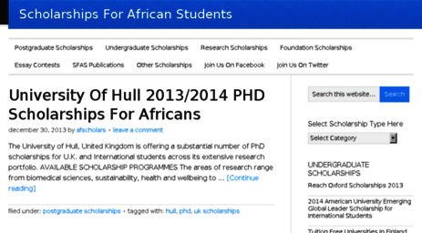 scholarships4africans.com