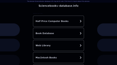 sciencebooks-database.info