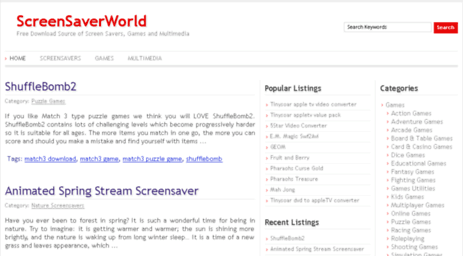 screensaverworld.biz
