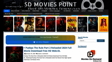 Visit Sdmoviespoint.uno - SD Movies Point - Free HD Movies Download.