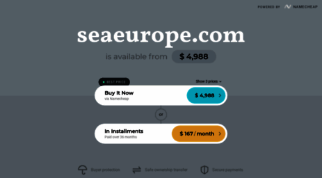 seaeurope.com