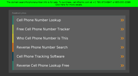 searchforphonenumber.info