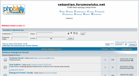 sebastian.forumowisko.net
