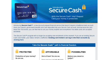 securecashcard.com