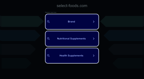 select-foods.com