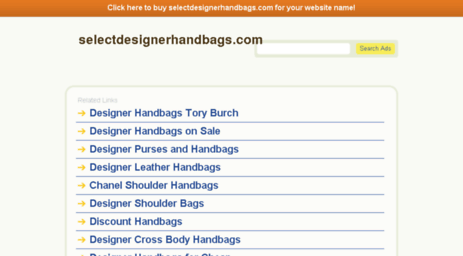 selectdesignerhandbags.com