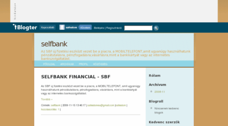 selfbank.blogter.hu