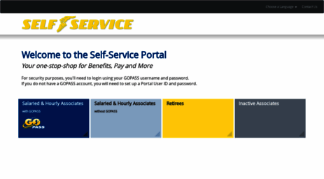 Goodyear Self Service Portal Your Login Guide - pabdnti