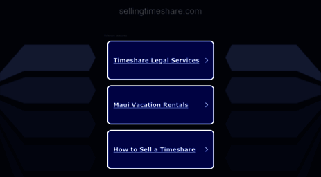 sellingtimeshare.com