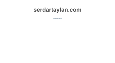 serdartaylan.com