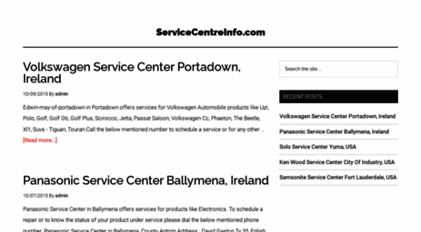 servicecentreinfo.com