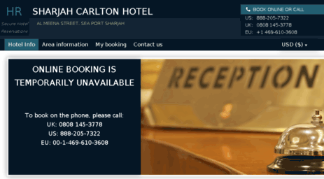 sharjah-carlton.hotel-rez.com