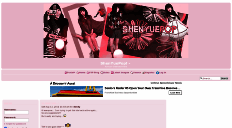 shenyuepop.forumotion.com