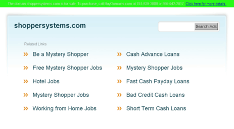 shoppersystems.com