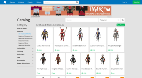 Visit Shoproblox Com Catalog Roblox - featured items on roblox