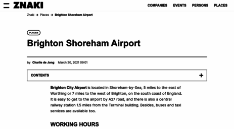 shorehamairport.co.uk