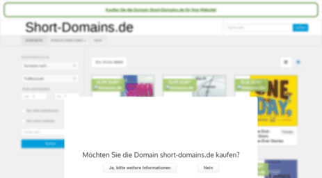 short-domains.de