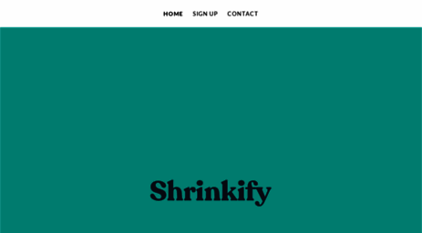 shrinkify.com