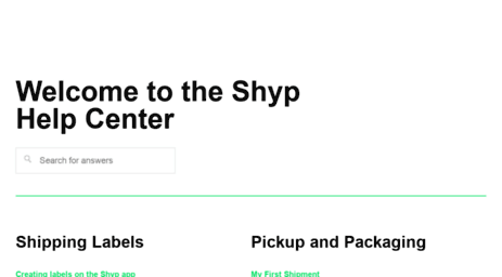 shyp.helpshift.com