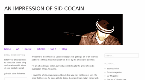 sidcocain.com