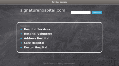 signaturehospital.com