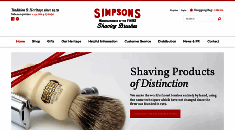 simpsonshavingbrushes.com