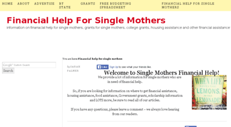 singlemothersfinancialhelp.com