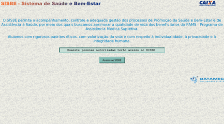 sisbe.datamec.com.br