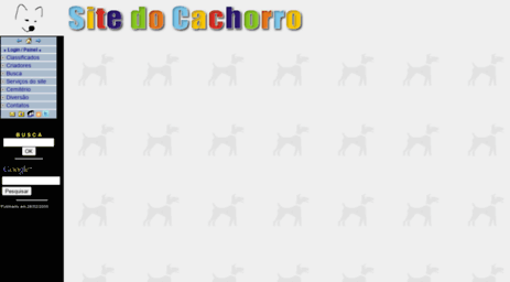 sitedocachorro.com.br