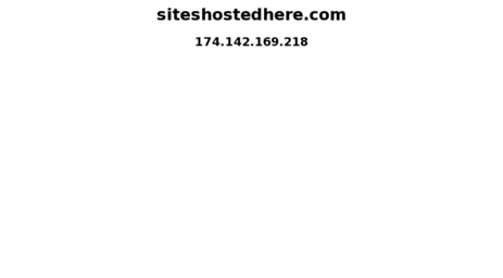 siteshostedhere.com