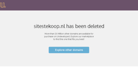 sitestekoop.nl
