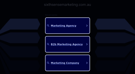 sixthsensemarketing.com.au