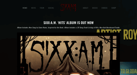 sixxammusic.com