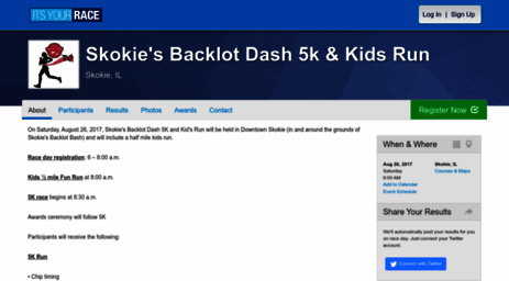 skokiesbacklotdash.itsyourrace.com