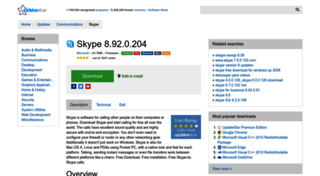 skype.updatestar.com