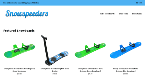 snowspeeders.com