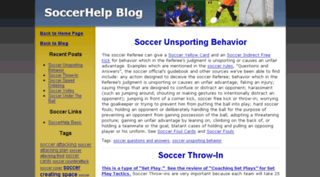 soccer.soccerhelp.com